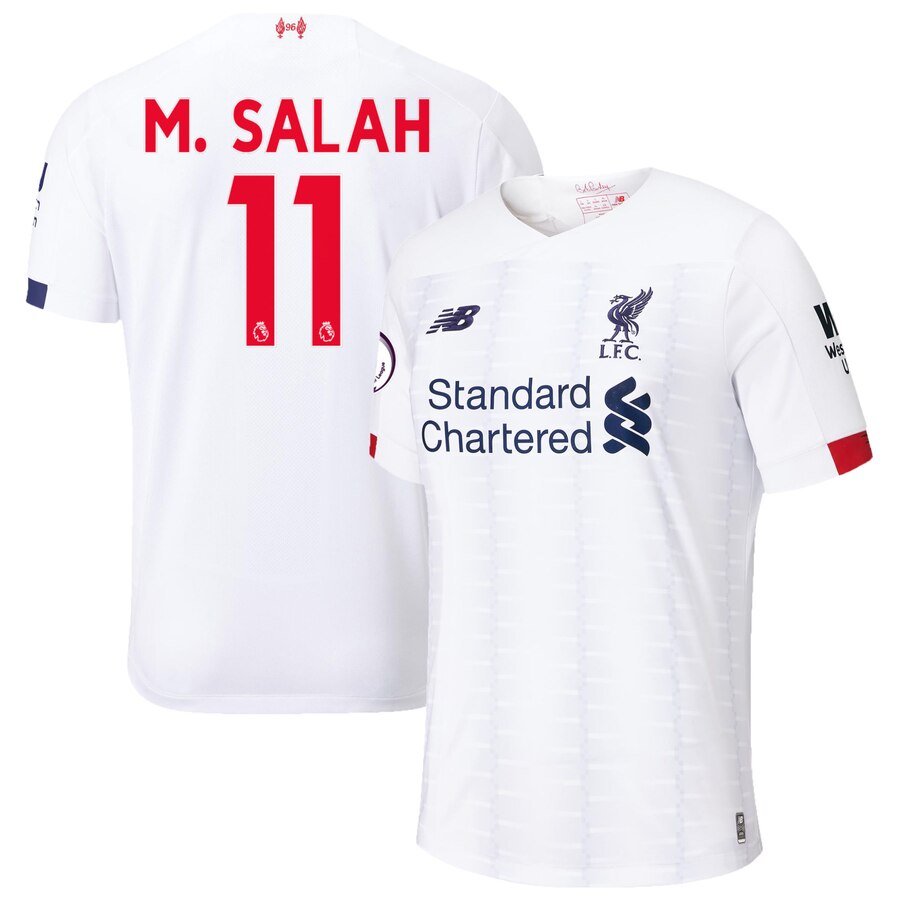 camiseta segunda equipacion Mohamed Salah Liverpool 2020
